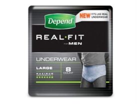 תחתון סופג לגברים שקמה DEPEND REAL FIT