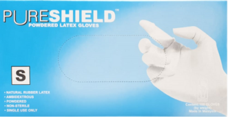 כפפות לטקס איכותיות PURESHIELD